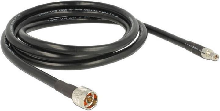 Produktbild Delock RP-SMA Stecker zu N-Stecker, 3m (3.50 dB, Antennenkabel)