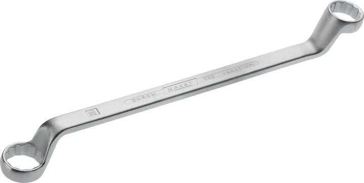Immagine prodotto HAZET Chiave a doppio anello 630-24X26 ∙ Profilo a doppio esagono esterno ∙ 24 x 26 mm (24 mm, 26 mm)