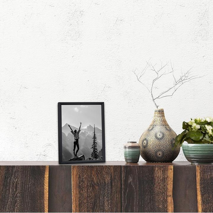 Actual product image Haes Deco Deco Kunststoff-Fotorahmen 10x15 cm EF1B Easy Frame Schwarz (10 x 15 cm)