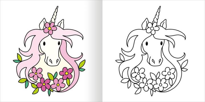 Produktbild Mein erstes dickes Malbuch ab 2 – Einhörner