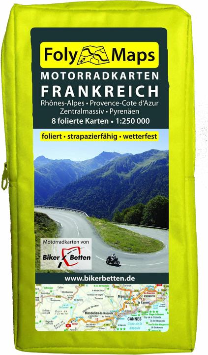 Actual product image FolyMaps Motorradkarten Frankreich Süd