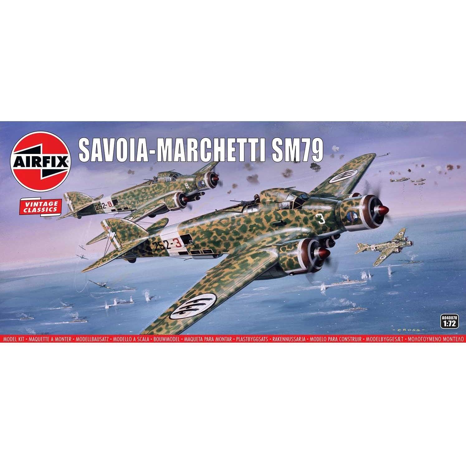 Airfix Bausatz Savoia-Marchetti SM79 1:76