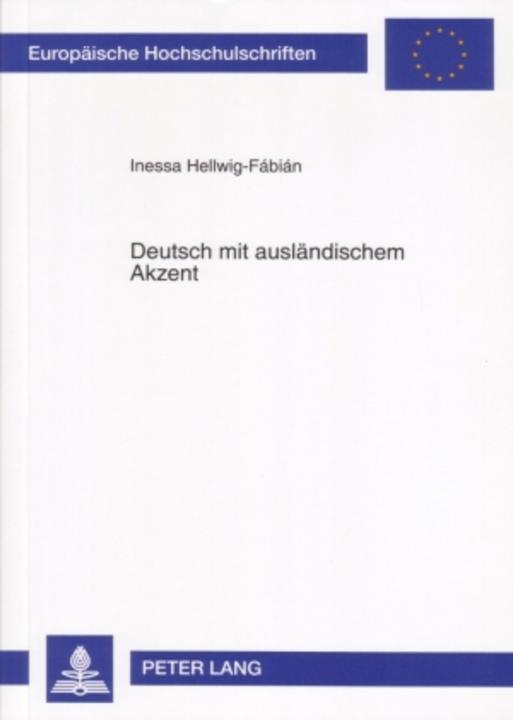 Energie-Label Deutsch mit ausländischem Akzent (Deutsch, Inessa Hellwig-Fabian, 2007)