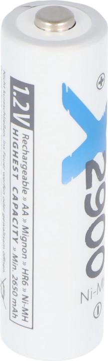 Actual product image AccuCell Akku Mignon AA, 4 Stück verpackt in Folie (4 pcs., AA)