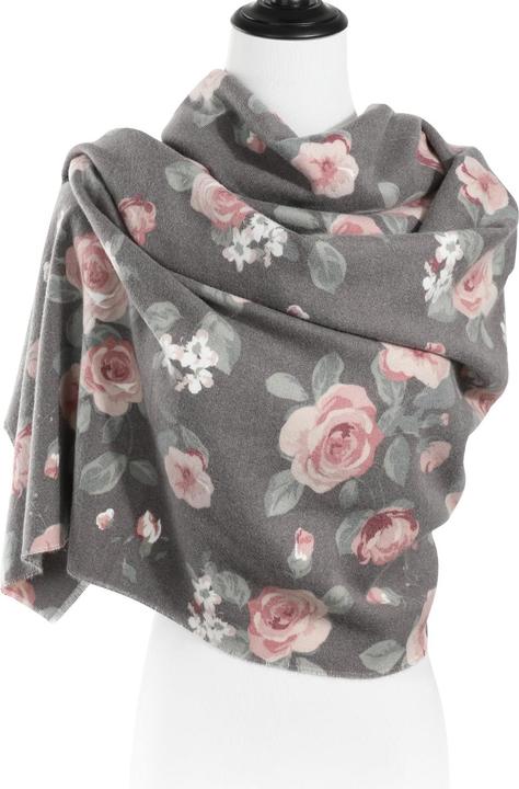 Only-Bags.Store Schals Weiche Warme Stola Herbst Winter Bedruckter Langschal