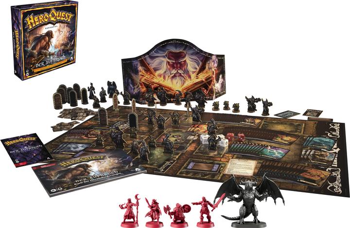 Actual product image Hasbro HeroQuest board game The Departure *German version* (German)