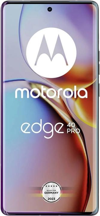 Produktbild Motorola Edge 40 Pro (256 GB, Quartz Black, 6.67", SIM + eSIM, 5G)