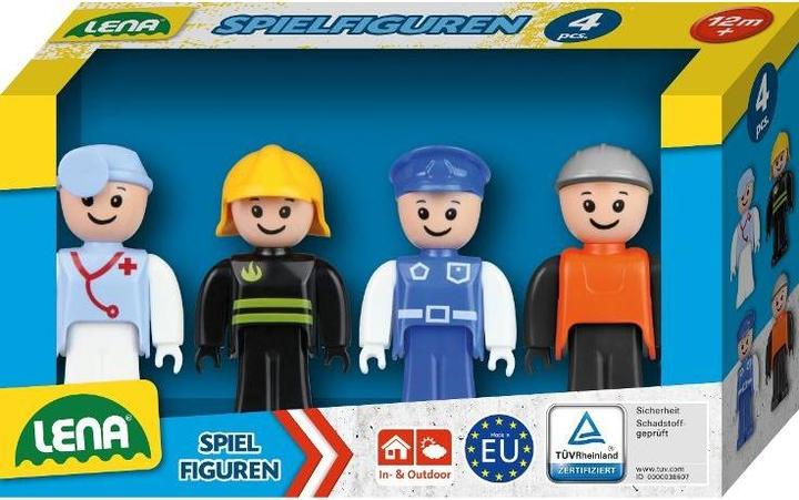Image du produit Simm Set de figurines de jeu bleu