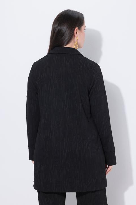 Actual product image Ulla Popken Zebra Texture Shacket (54)