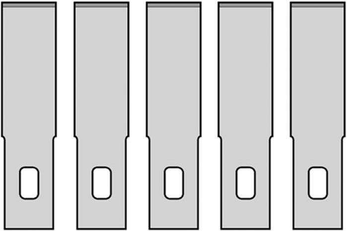 Actual product image Donau 5 spare sheets no.2 (Replacement blade)
