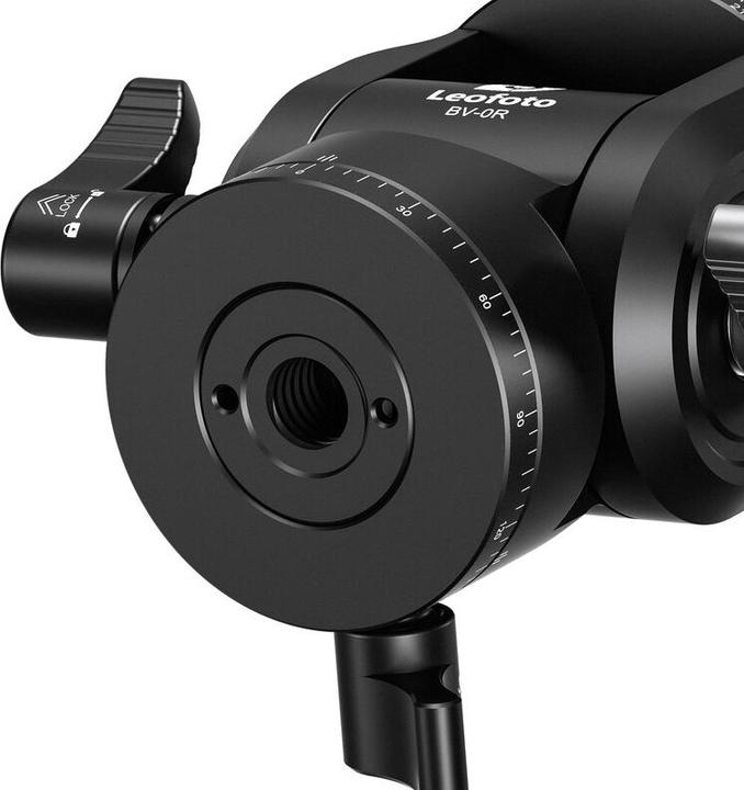 Actual product image Leofoto BV-0R Black Mini Fluid Head (2006210568) (2-way Panhead)
