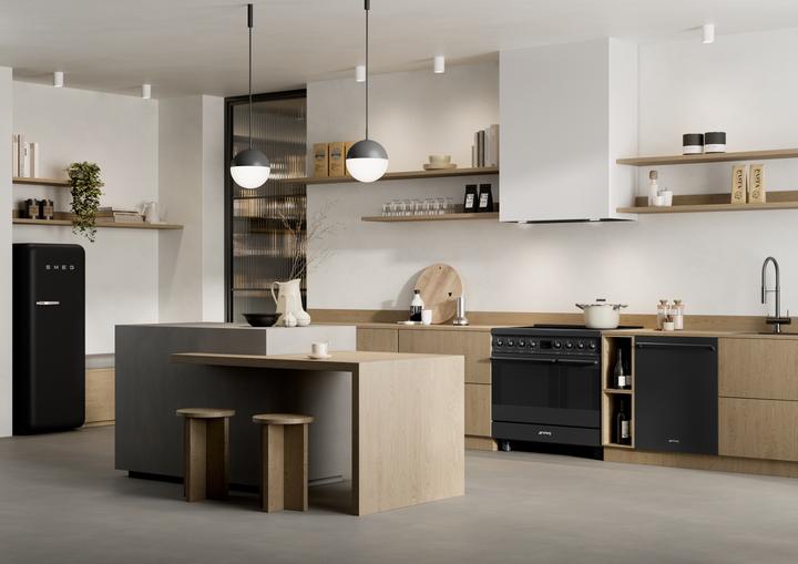 Produktbild Smeg Classici Sinfonia Inductiefornuis C92IPN2, 90cm mat zwart