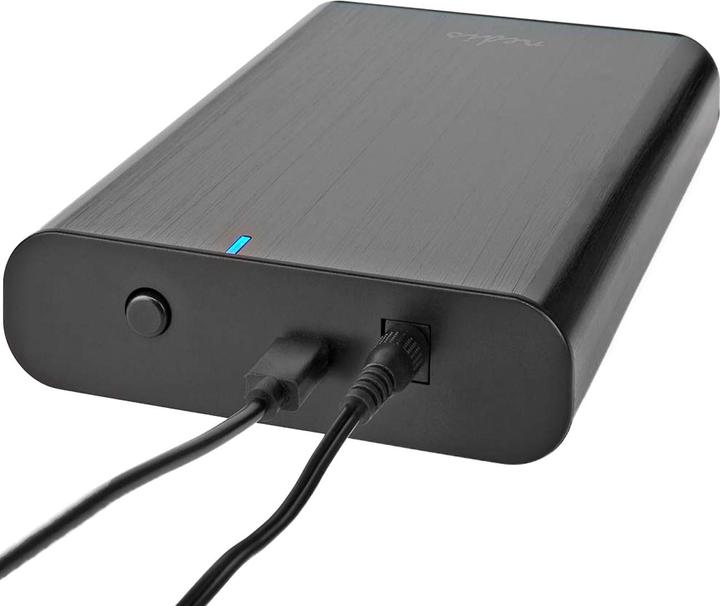 Produktbild Nedis Festplattengehäuse | 3.5 " | USB 3.1 Gen1 | USB Type-A / USB Type-C™ | Notebook / PC | Alumini (3.5")
