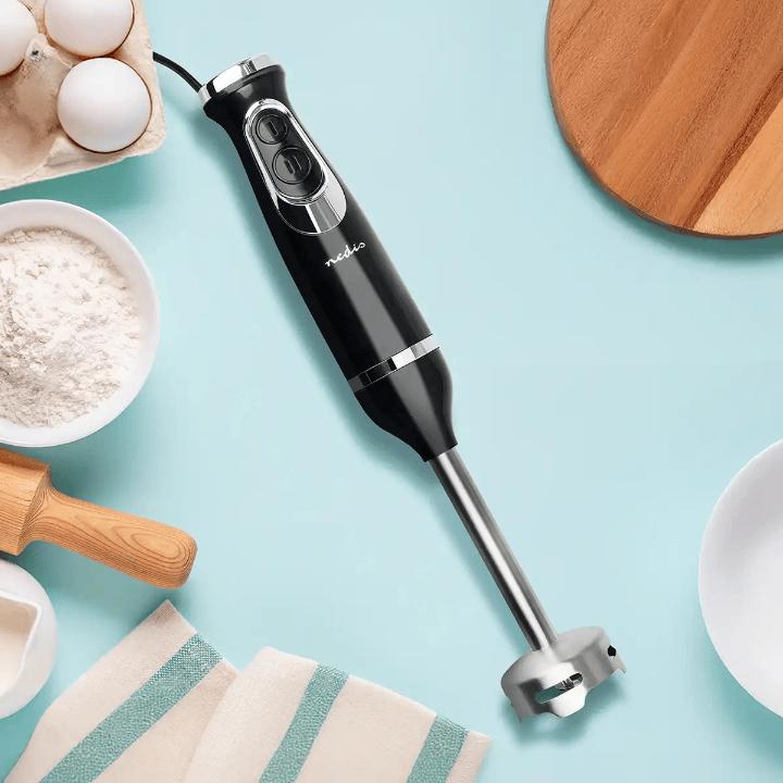 Actual product image Nedis Hand blender | 600 W | Speed setting: 2 speeds | Black