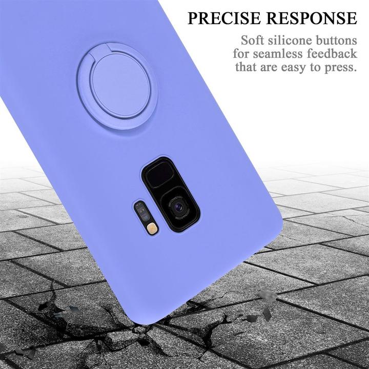 Actual product image Cadorabo TPU Liquid Ring Silicone Case Cover (Samsung Galaxy S9+)