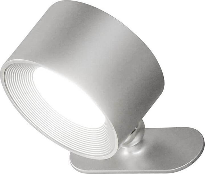 FHL easy FHL Magnetic LED Wandleuchte 2W dimmbar Akku CCT einstellbare Lichtfarbe silberfarben 830052