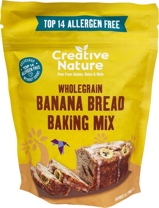 Actual product image Creative Nature Banana bread baking mix - allergen-free (250 g)