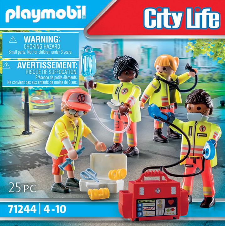 Actual product image Playmobil 71244 Rescue team (71244, Playmobil City Life)