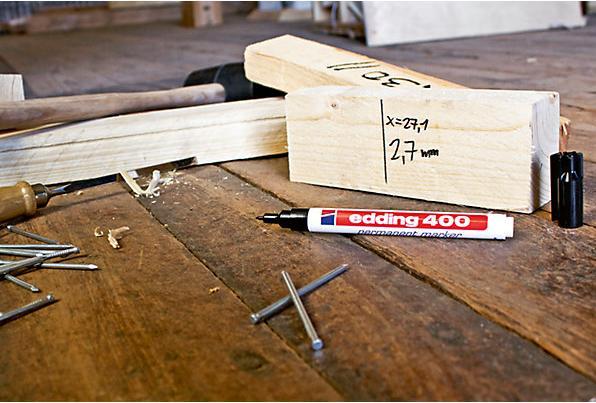 Produktbild kaiserkraft Permanentmarker edding® 400 (4x)