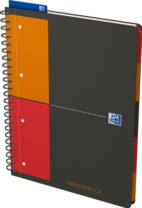 Image du produit Oxford International Collegeblock "MANAGERBOOK", DIN A4 (A4+, Blanc, Couverture rigide)