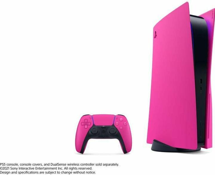 Actual product image Sony PS5 Standard Cover Nova Pink (PS5)