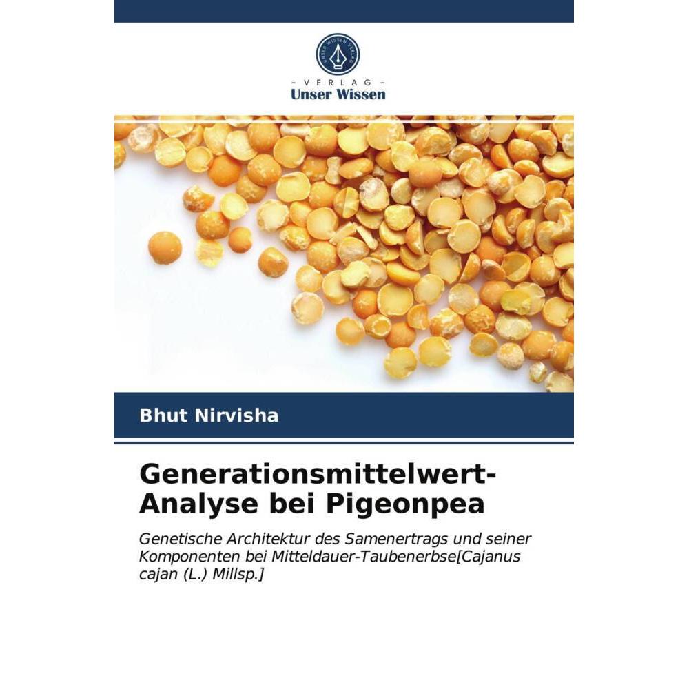 Generationsmittelwert-Analyse bei Pigeonpea, Fachbücher von Bhut Nirvisha