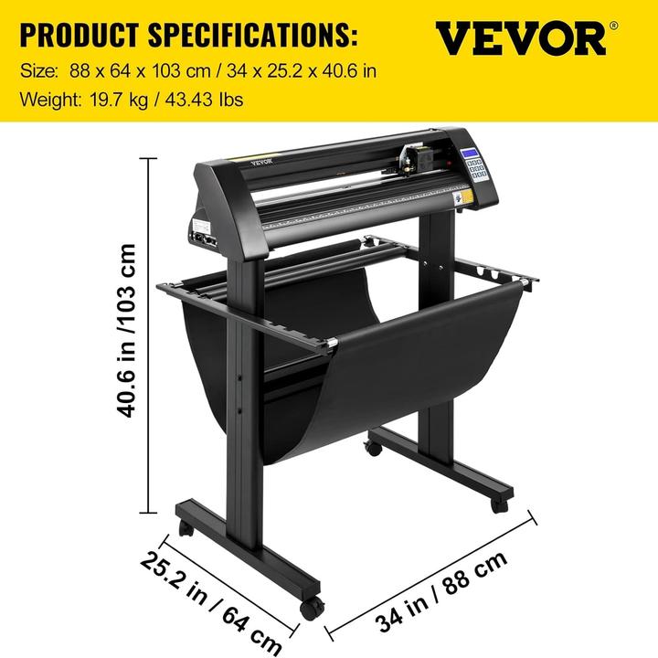 Produktbild Vevor Plotter Tagliatore Vinile