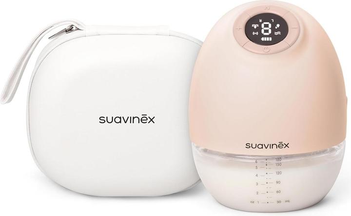 Produktbild Suavinex Hands-Free Milchpumpe, kabellos, 3 Modi, 9 Stufen, LED-Display