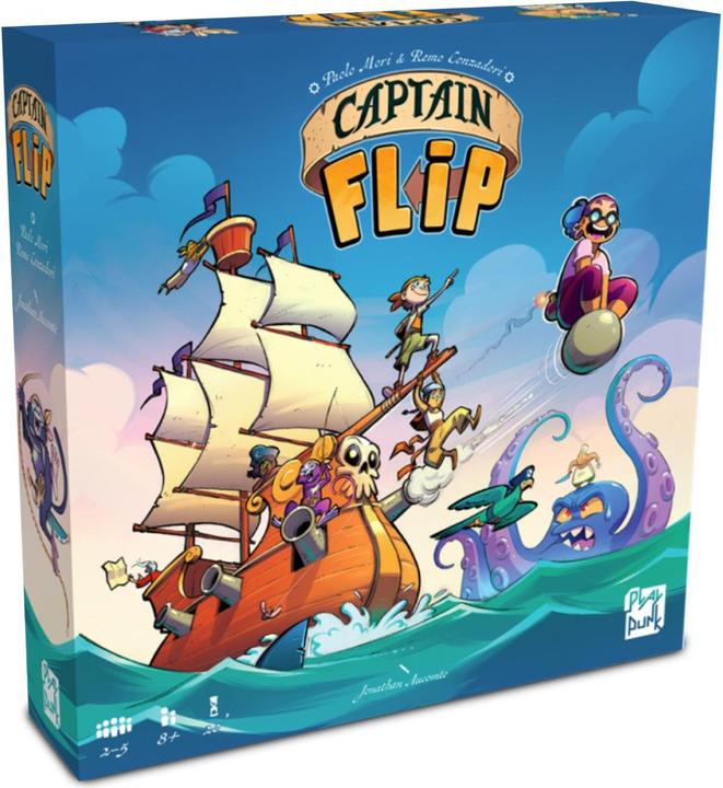 Actual product image Asmodée Captain Flip (Italian)