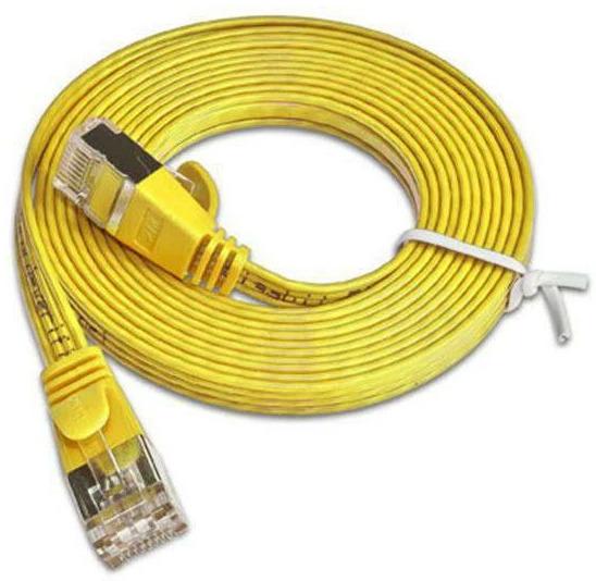 Produktbild SLIM Slimpatchkabel Cat 6, STP, 15 m, Gelb (U/FTP, CAT6, 15 m)