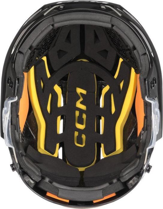 Actual product image CCM Tacks 720 SR hockey helmet (black, M) (M)