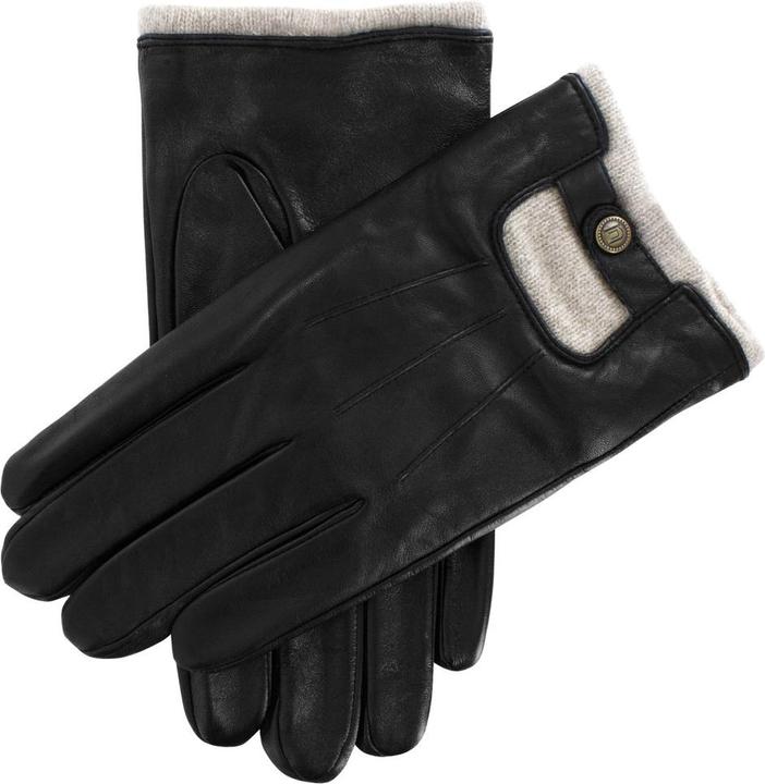 Productafbeelding Uunique Lederen Touchscreen Handschoenen - Heren (maat L/XL) (L, XL)