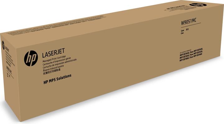 Actual product image HP Cyan Managed LJ Toner Cartridge - 52000 pages - cyan - 1 unit(s) (C)