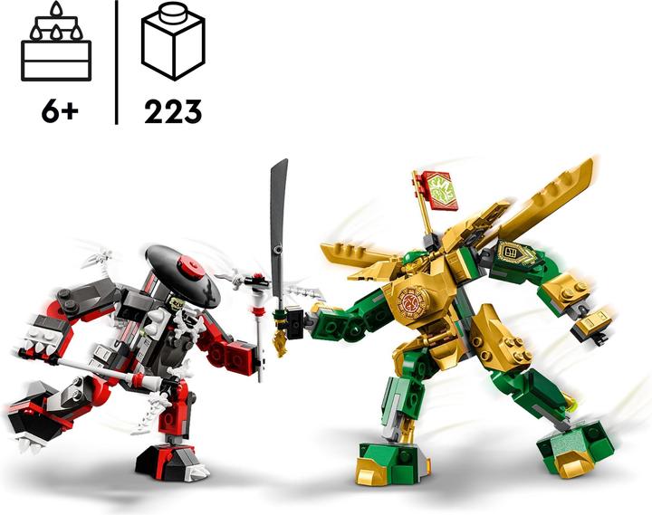 Produktbild LEGO Lloyds Mech-Duell EVO (71781, LEGO Ninjago)