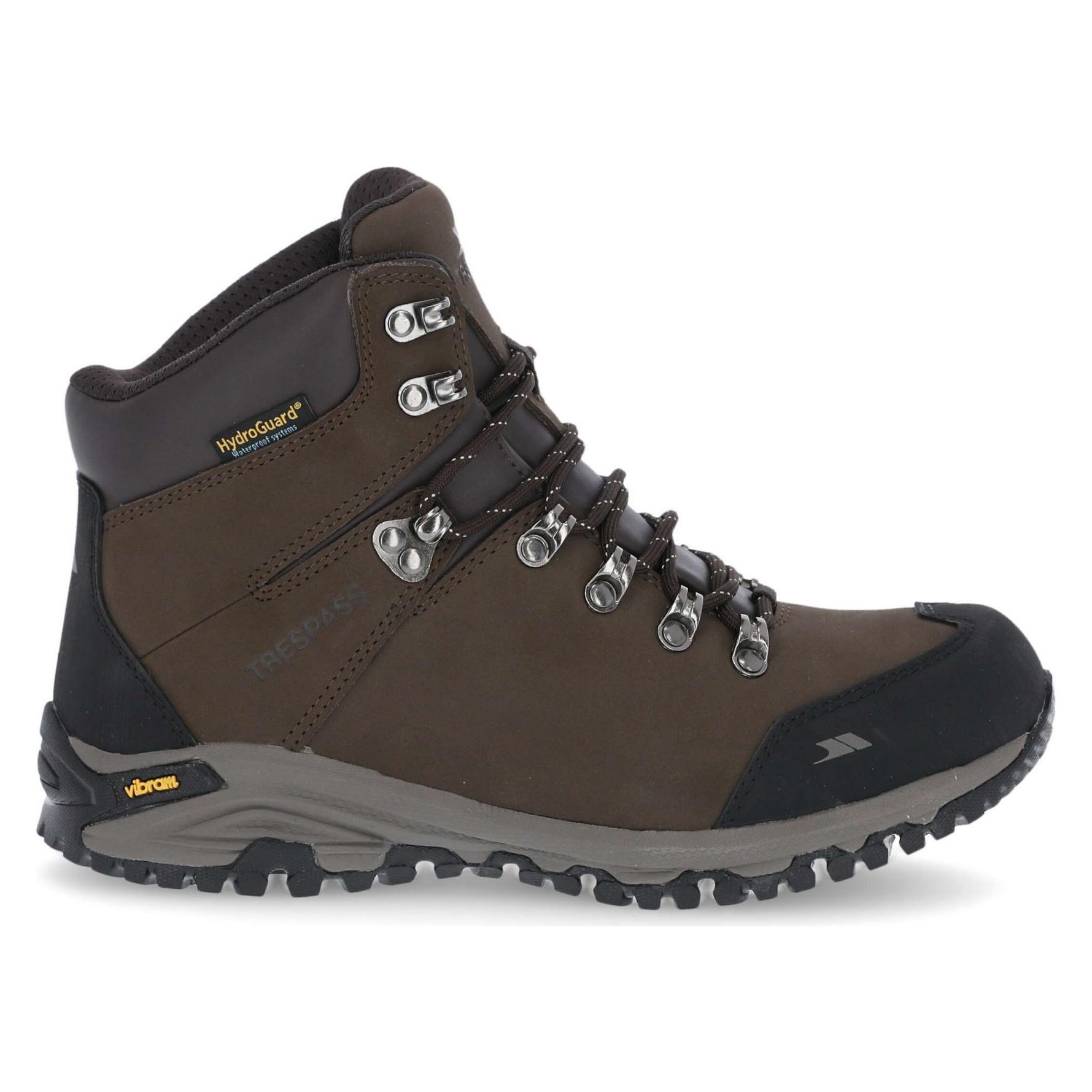 Trespass, Damen, Wanderschuhe, Wanderstiefel Baylin Leder (40.5), Braun