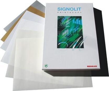 Immagine prodotto Regulus SIGNOLIT SC pellicola autoadesiva, DIN A4, trasparente (70 g/m², 100 x)