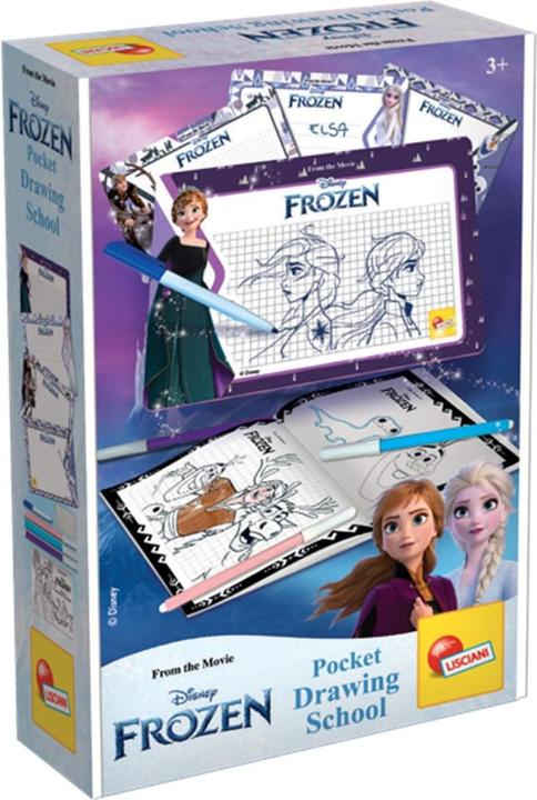 Actual product image Lisciani Frozen compact drawing school