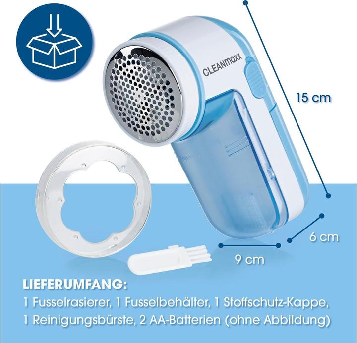 Actual product image CleanMaxx Lint shaver