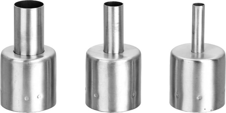Toolcraft ZD-8908HT1 + ZD-8908HT2 + ZD-8908HT3 Heissluftdüse Rundform Spitzen-Grö (Heissluftdüse)