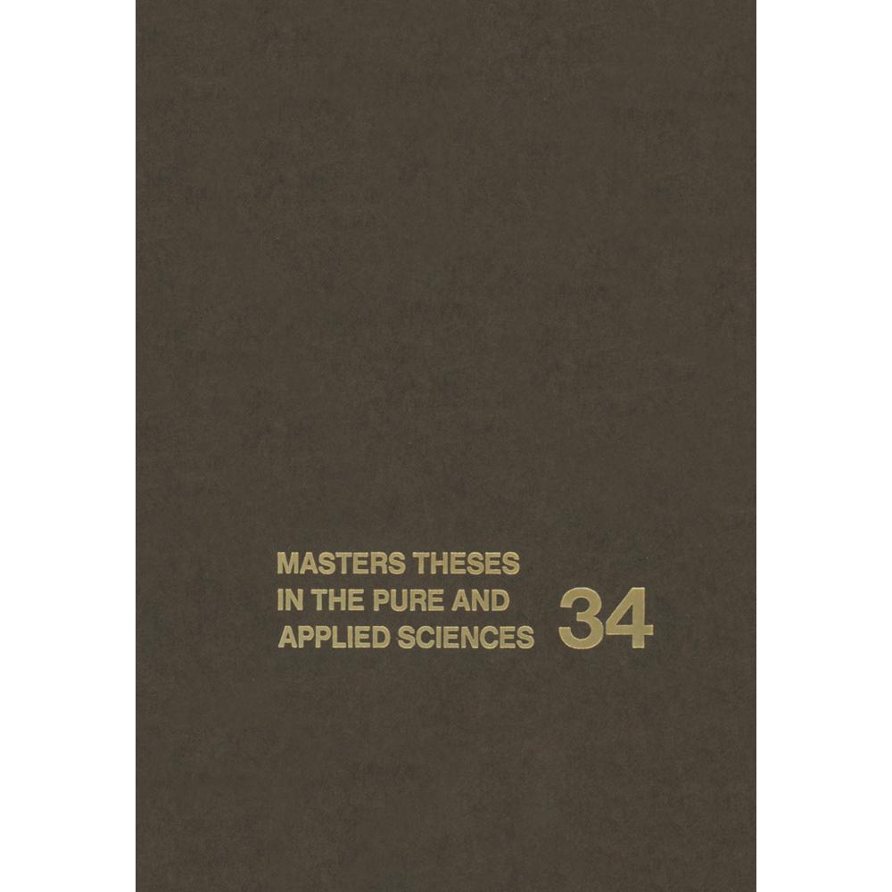 Thumbnail - Masters Theses in the Pure and Applied Sciences, Fachbücher von Wade H. Shafer
