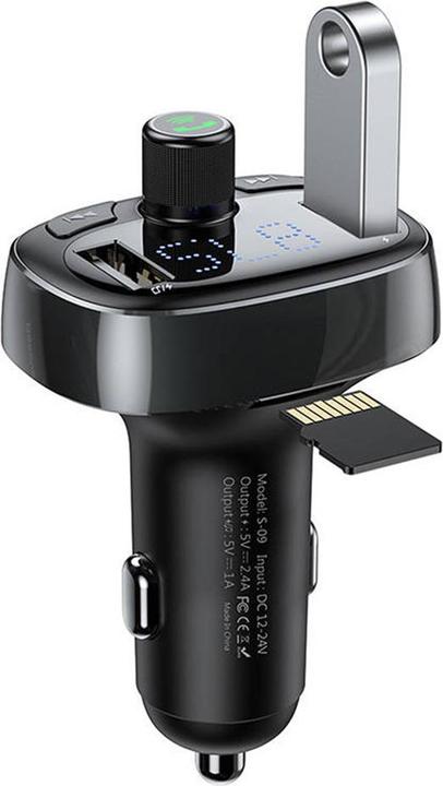 Baseus T-typed S-09 Bluetooth FM Transmitter