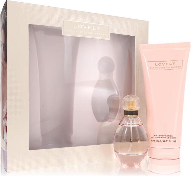 Image du produit Sarah Jessica Parker Coffret Lovely de -- Eau de parfum en vaporisateur de 1,7 oz + lotion pour le (Coffret de parfum)