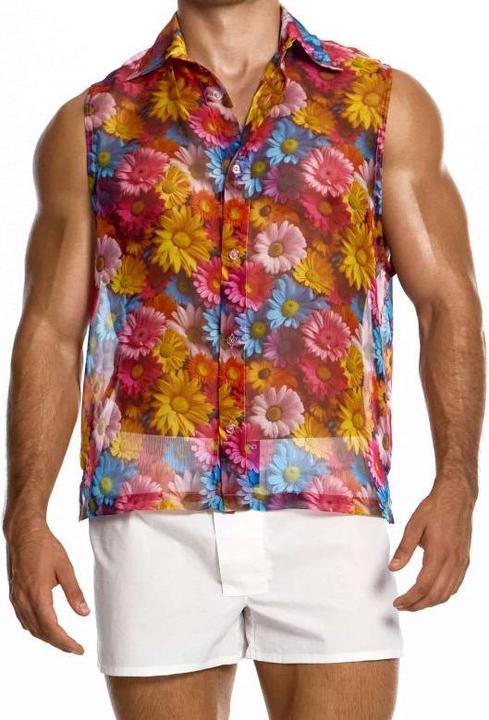 Actual product image Daisies Sleeveless Shirt Multicolor Medium (M)