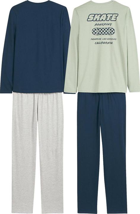 Produktbild La Redoute Collections 2er-Pack Schlafanzüge aus Jersey (152)