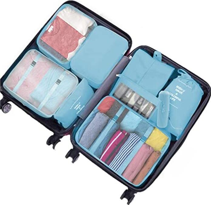 Produktbild Only-Bags.Store Koffer Organizer Set 10 Stück Packing Cubes Set Koffer Organizer Set Packing Cubes