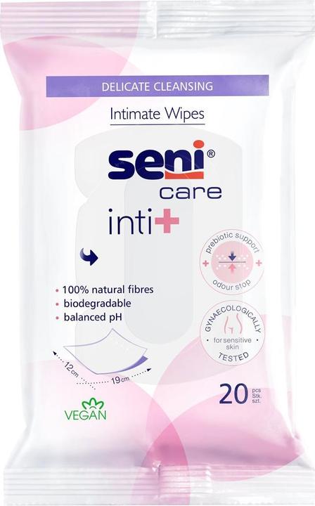 Produktbild Seni Care Feuchttücher inti+ (499 ml, Intimtücher)