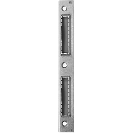 Thumbnail - Bever, Türgriff + Fenstergriff, Winkelschlieblech fr Zimmertr links/rechts, silber lackiert, 8 x 20 x 170 mm (Türgriff)