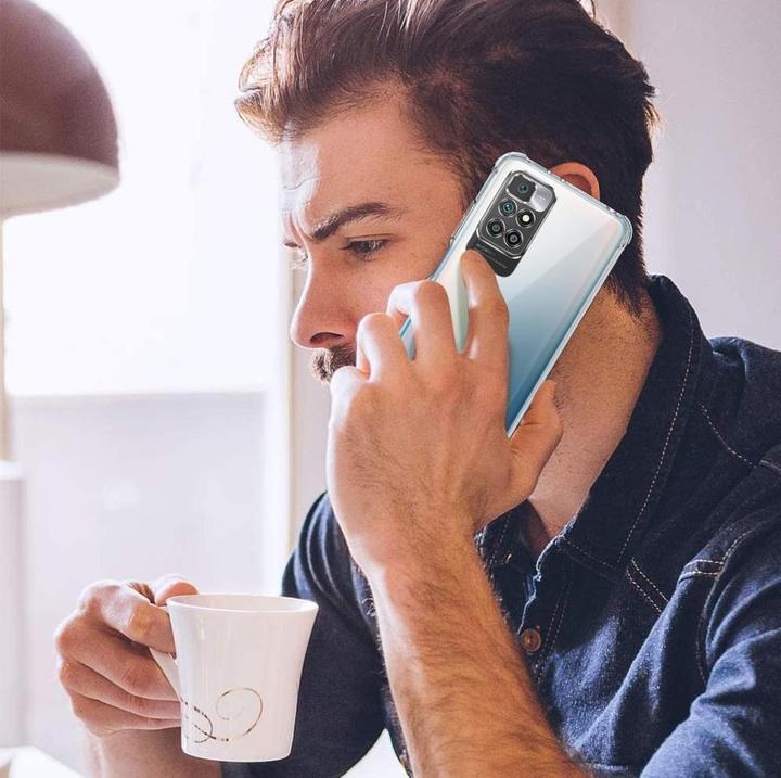 Produktbild Screenguard Xiaomi Redmi 10 2022 Hülle Crystal Soft Airbag Bumper (Xiaomi Redmi 10)