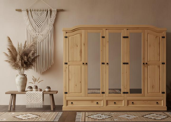 Produktbild Ebuy24 Kleiderschrank New Mexico (243 x 57 x 193 cm)