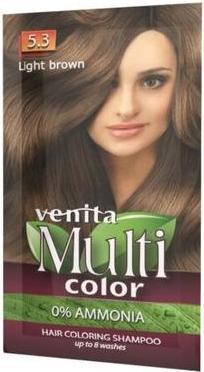 Immagine prodotto Venita Shampoo Colorante Multicolor 5.3 Castano Chiaro 40G